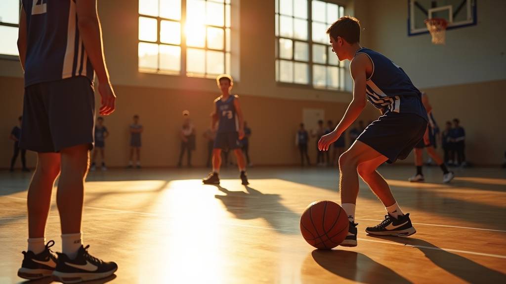 Joueurs de ALL Jura Basket lors d'un entraînement collectif