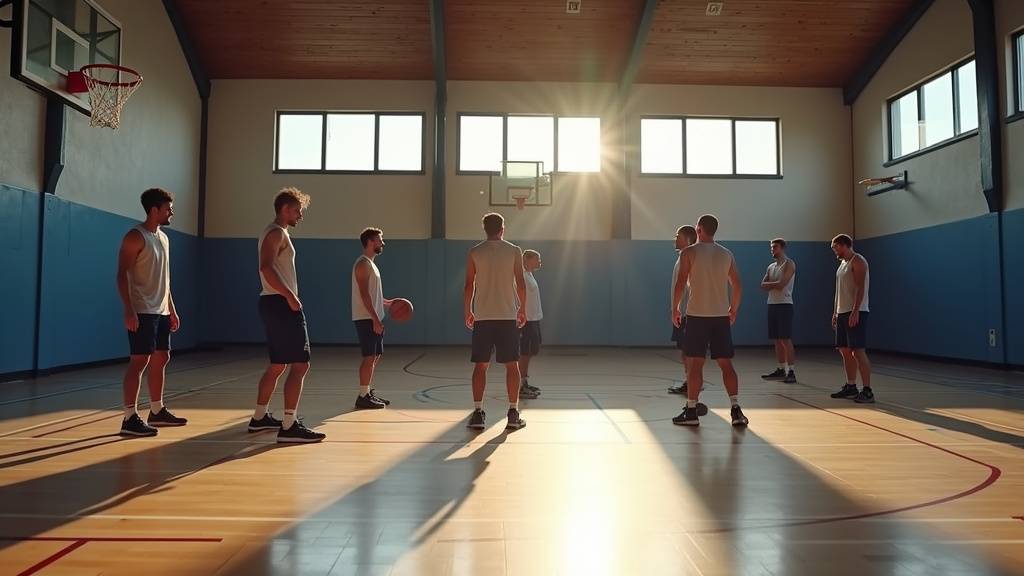 Terrain de basket du Chambéry La Motte Cognin Basket