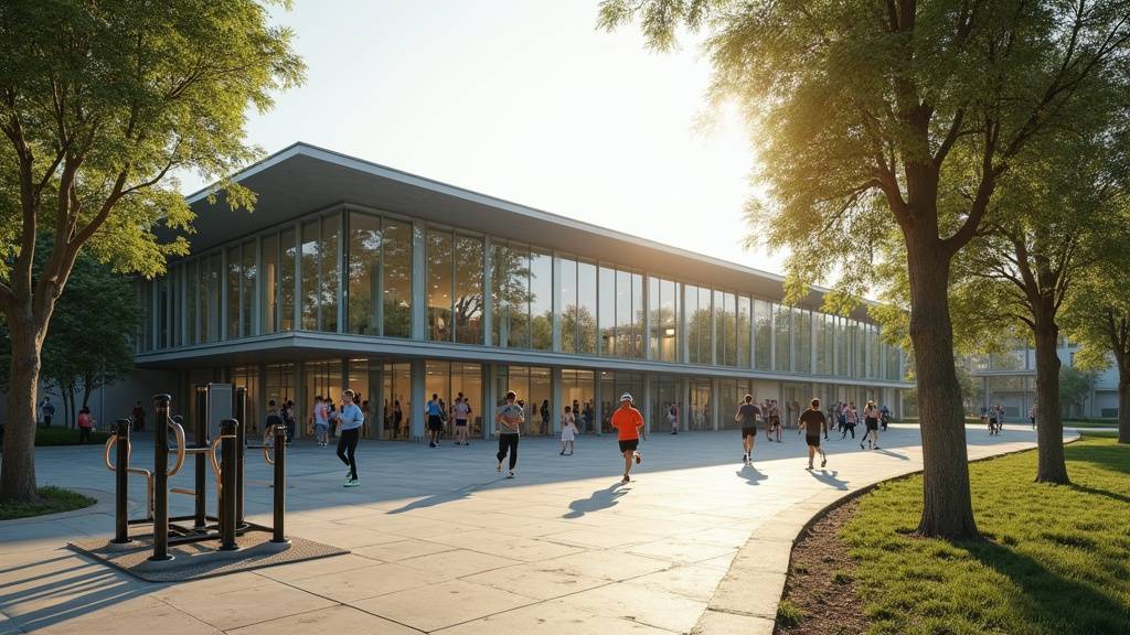 Installations sportives du Complexe Coubertin à Wittenheim