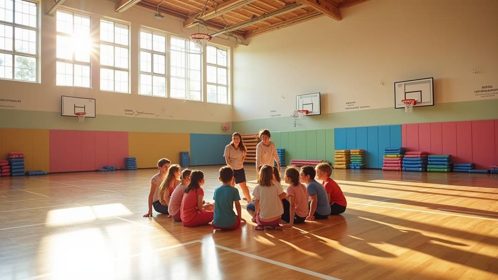 Équipe jeune en action à la salle Darmaillacq