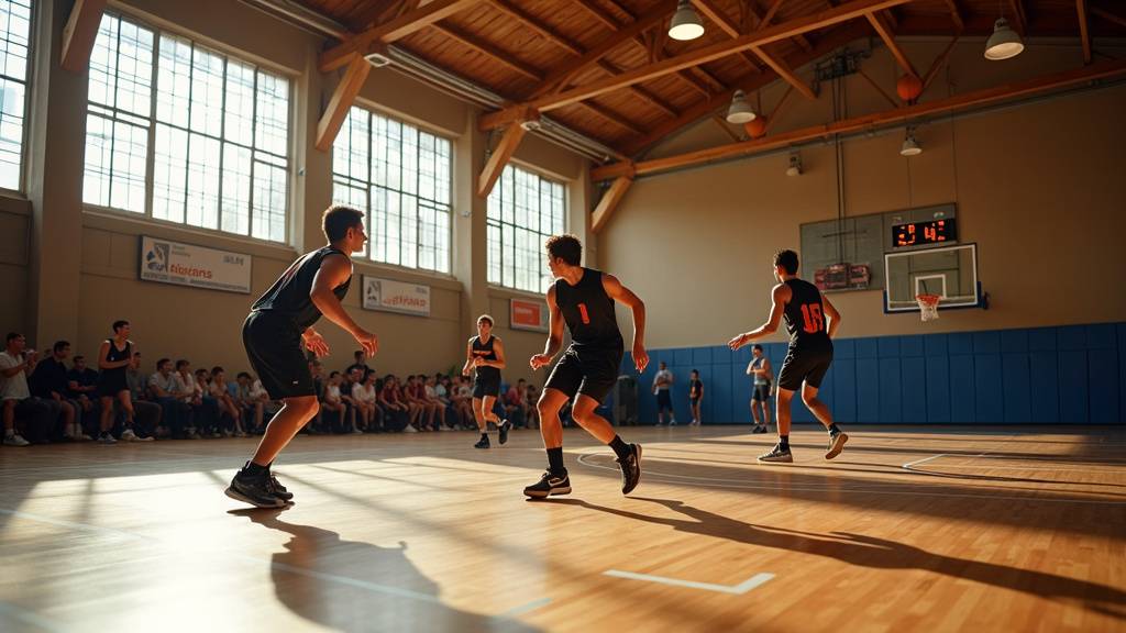 Enfants lors d'une journée d'initiation au basket à Lons-le-Saunier