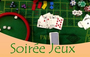 SOIREE JEUX AU CLUB HOUSE