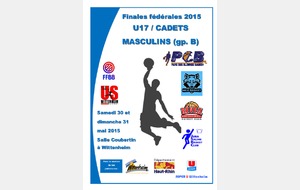 DECOUVREZ L'AFFICHE DES FINALES FEDERALES U17M !