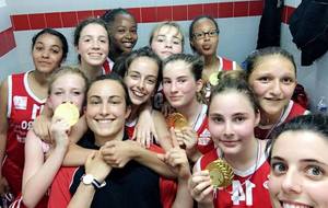 Les U13 et U15F championnes du Haut-Rhin !