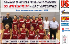 US Wittenheim VS BAC Vincennes