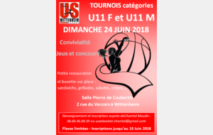 TOURNOI U11F/M USW 