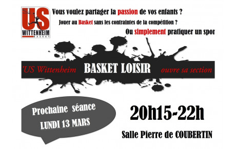 BASKET LOISIR Lundi 13 Mars